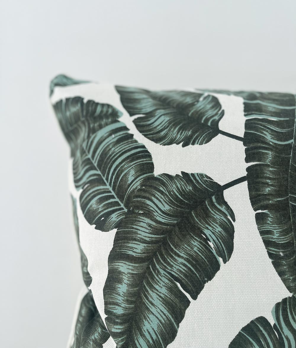 Bengali Home® | Balinese Decor - Banana Palm Tropical Cushion Cover