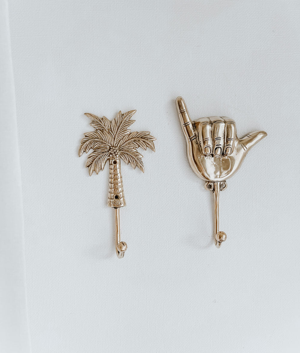 Bali Home™ | Balinese Brass Hooks & Hangers - Shakabra