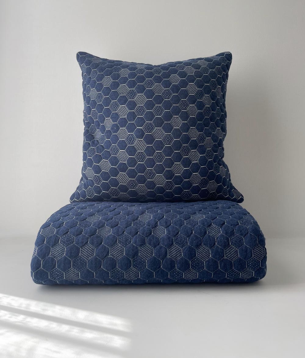 Bengali Home® | Decor - Marine Honeycomb Cushion Cover