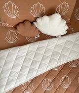 Bengali Home® | Nursery & Kids Room Decor - Clam Shell Cushion Toffee