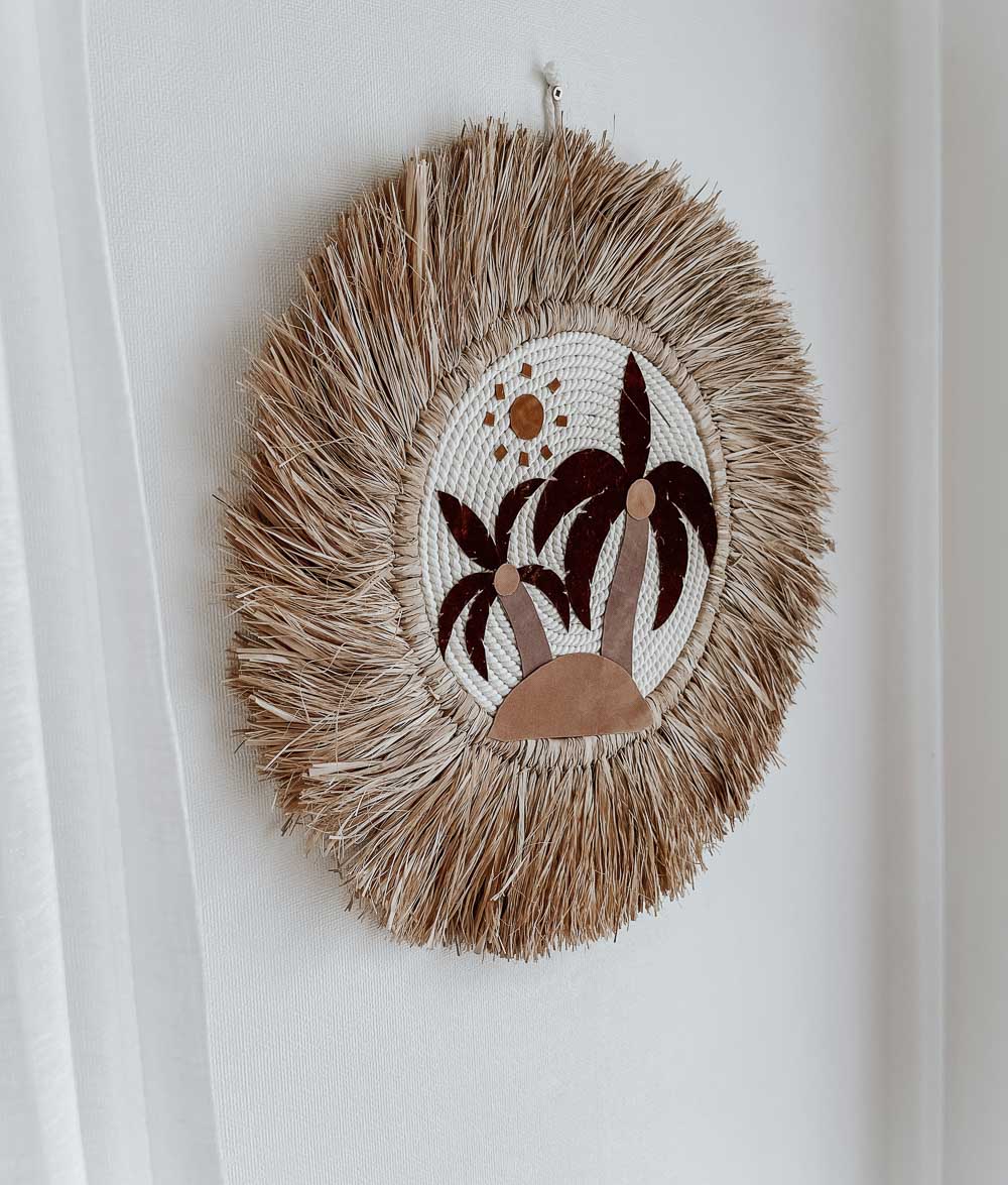 Bali Home™ | Balinese Wall Hanging - Palm Seagrass