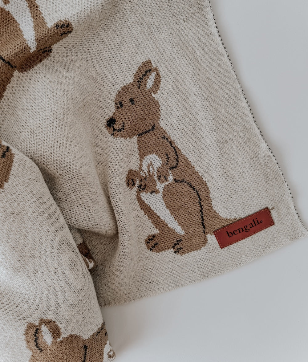 Bengali Baby & Kids | Nursery Decor - Kangaroo Blanket