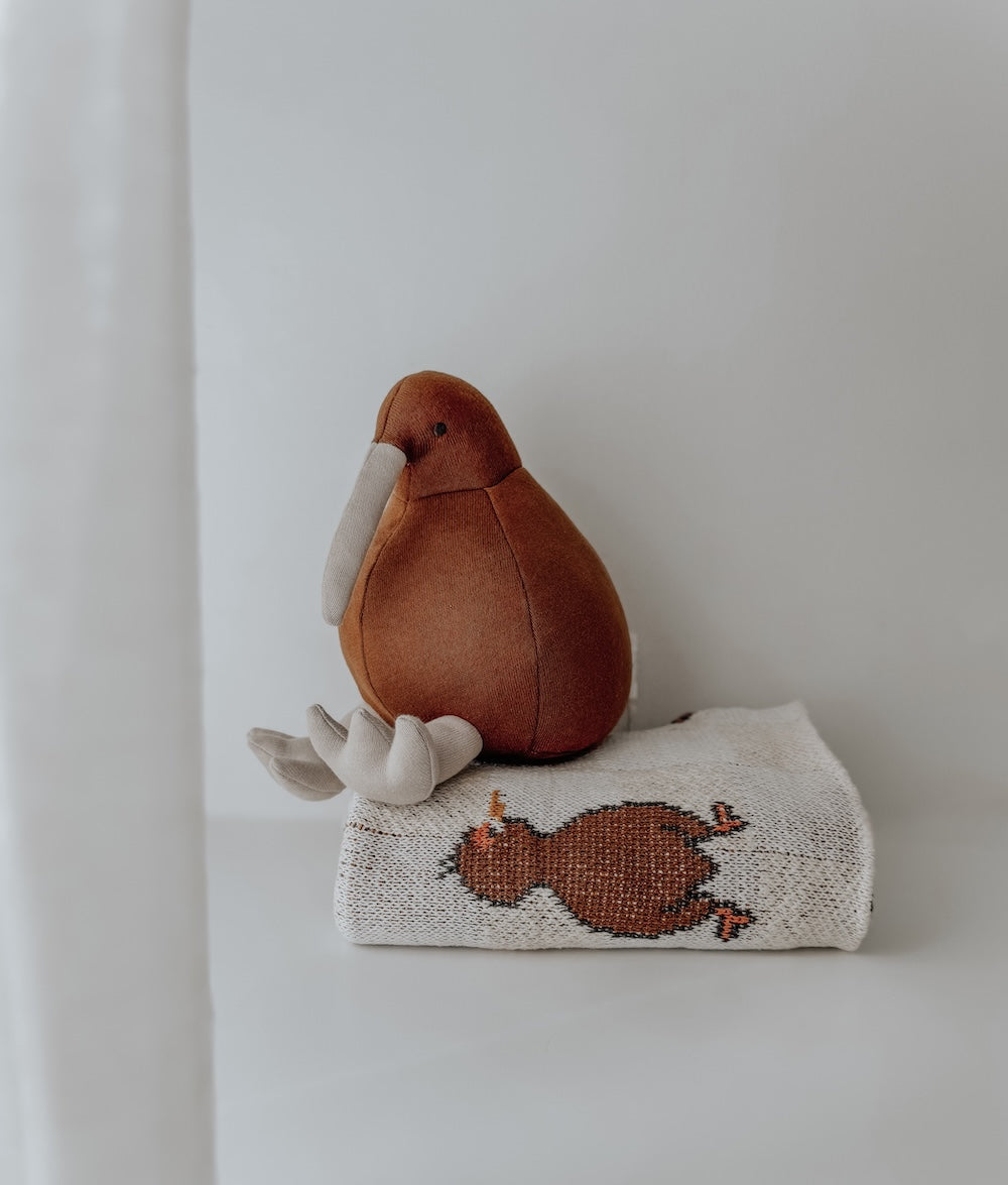 Bengali Baby & Kids | Natural Cotton - Kevin the Kiwi Teddy