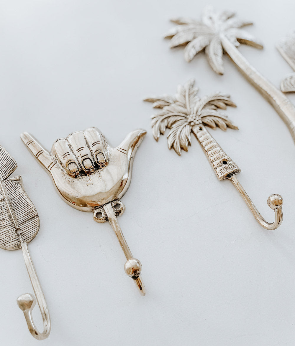 Bali Home™ | Balinese Brass Hooks & Hangers - Shakabra