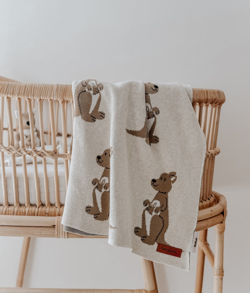 Bengali Baby & Kids | Nursery Decor - Kangaroo Blanket