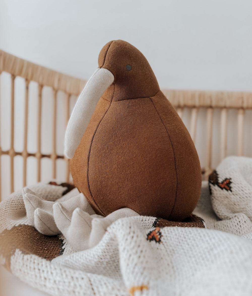 Bengali Baby & Kids | Natural Cotton - Kevin the Kiwi Teddy