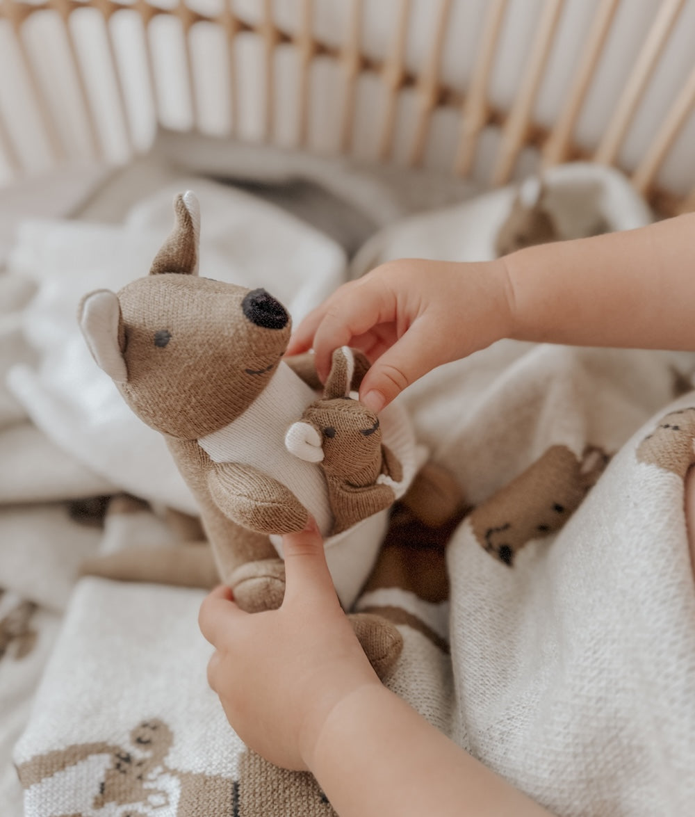 Bengali Baby | Natural Cotton Comforter - Kangaroo Snuggly