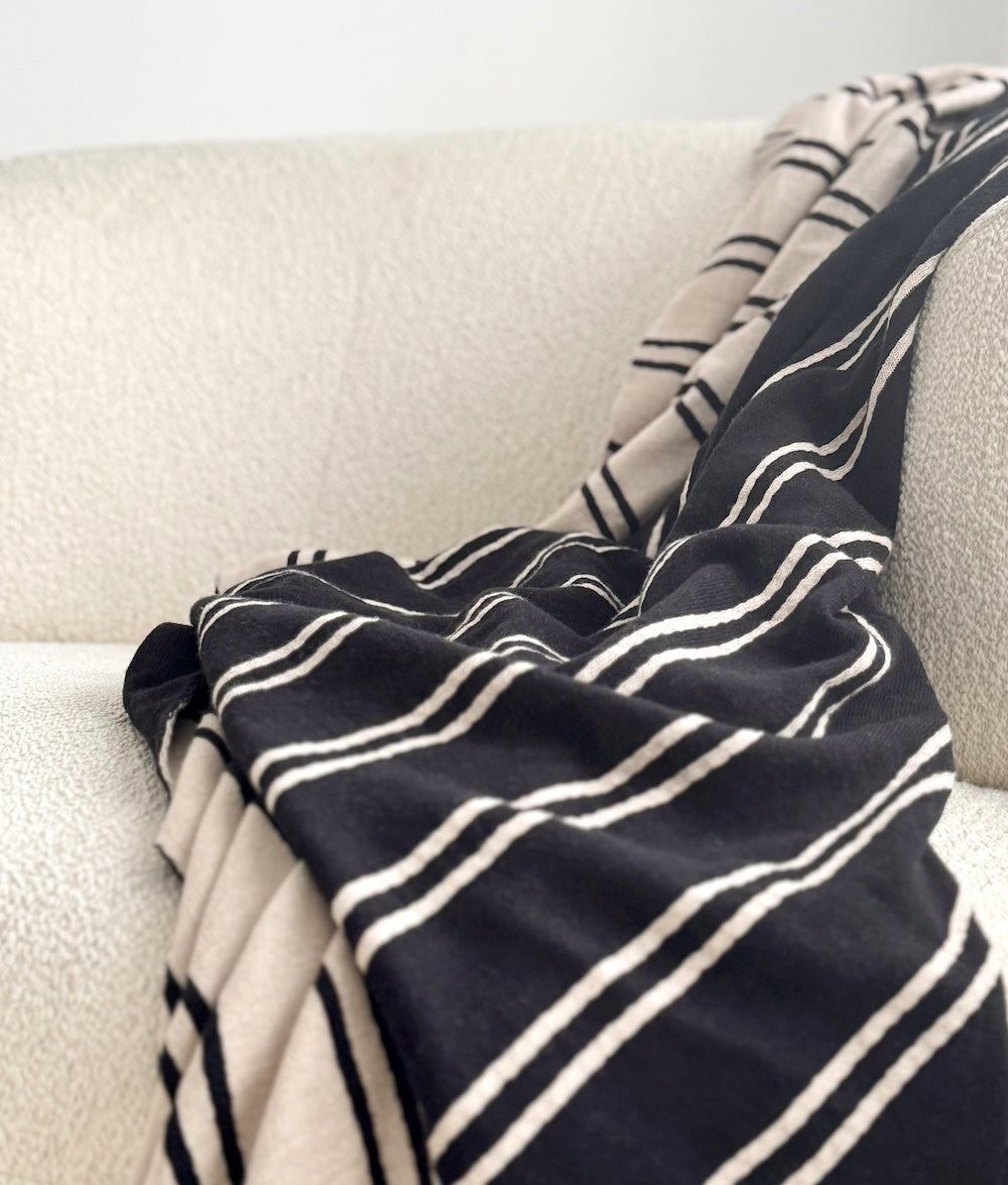 Bengali Home® | Decor - Barely Black Lounge Throw