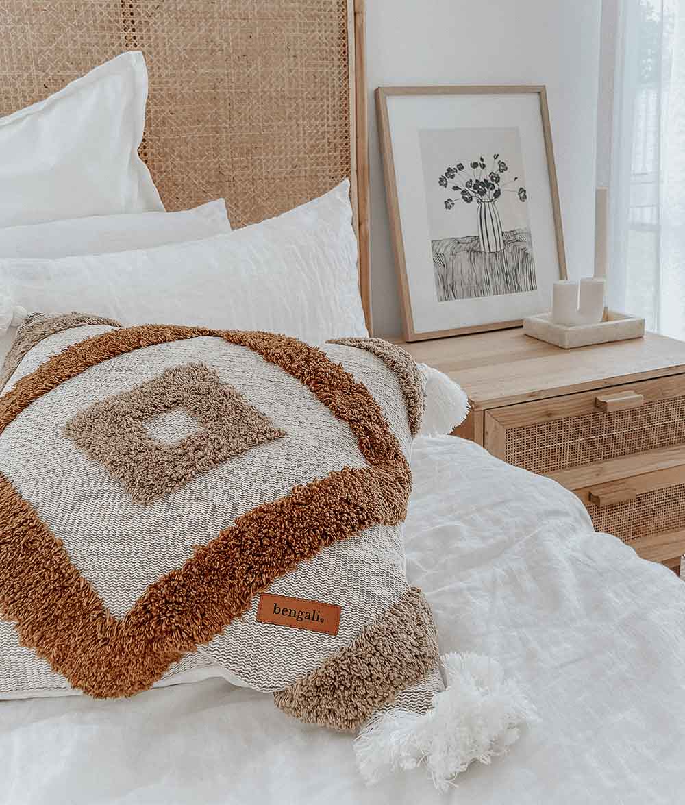 Bengali Home® | Decor - Natural Sahara Cushion