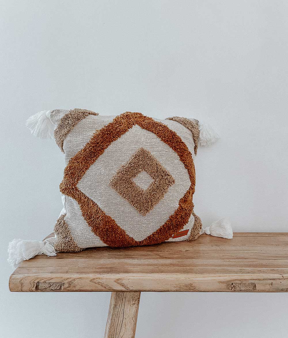 Bengali Home® | Decor - Natural Sahara Cushion